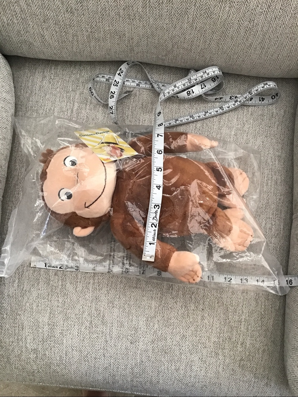 Kids Preferred Curious George Plush - Picture 9 of 11